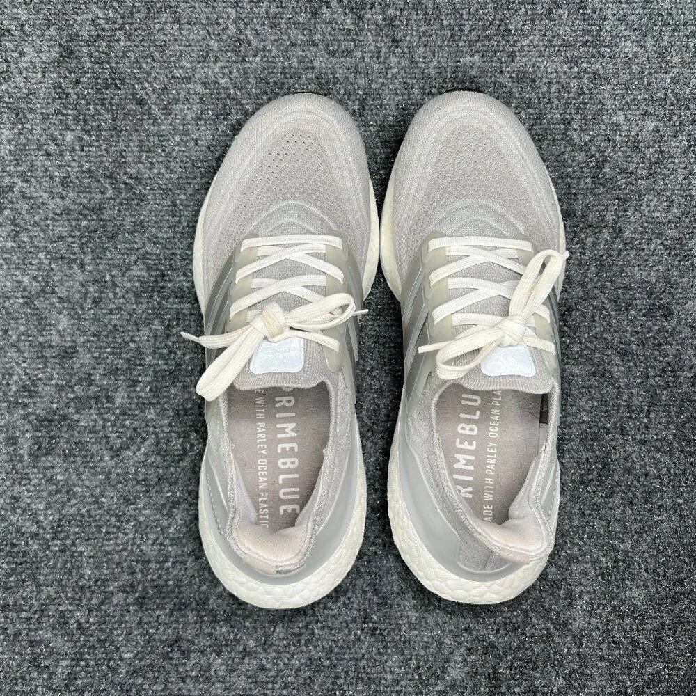 Adidas Ultraboost 21‎ Shoes Women's 7.5 Grey Running Training Athletic Sneakers